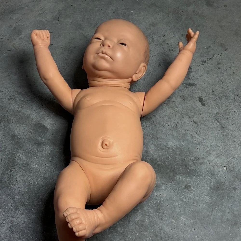 Vintage 1980s Berjusa Newborn Baby Doll Spanish Vinyl 15